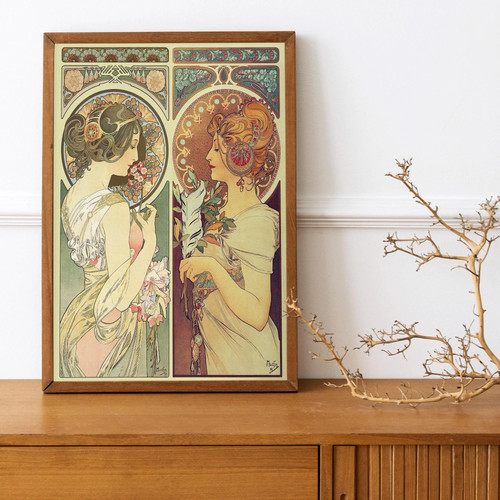 Alphonse mucha la - -, primevere