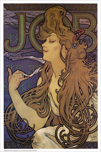 Job poster alphonse mucha - alphonse,
