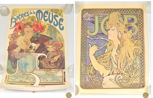 Pair alphonse mucha - pair,
