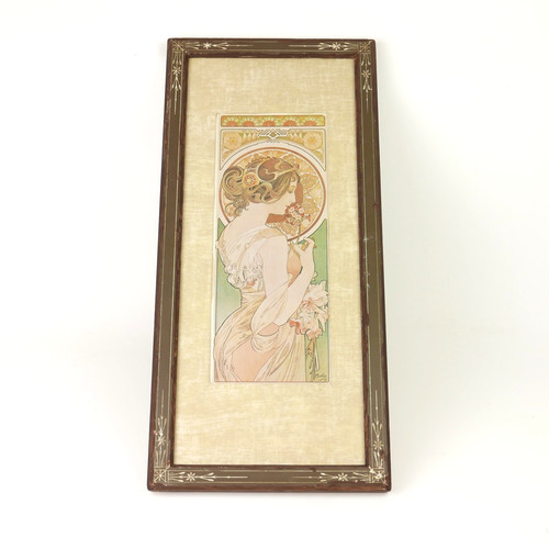 Vintage alphonse mucha - vintage, la