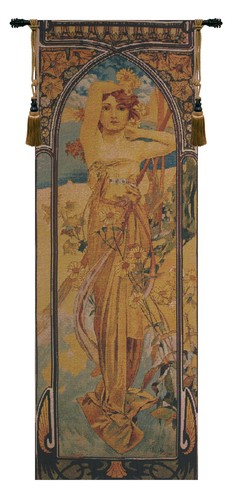 Mucha jour belgian jacquard - ii,