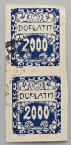 Czechoslovakia 1919 postage - czechoslovakia,